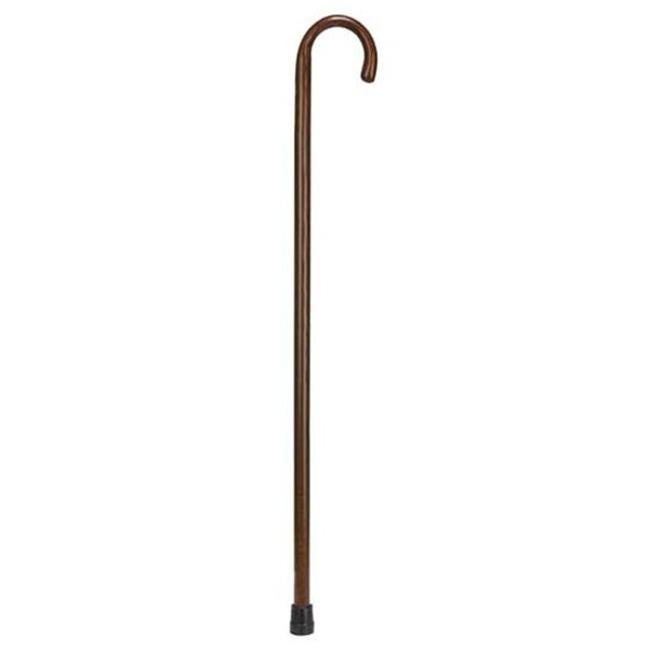 Mabis Mabis 502-1354-6100 Mens Traditional Wood Cane- 1 Inch - Walnut 502-1354-6100 - main